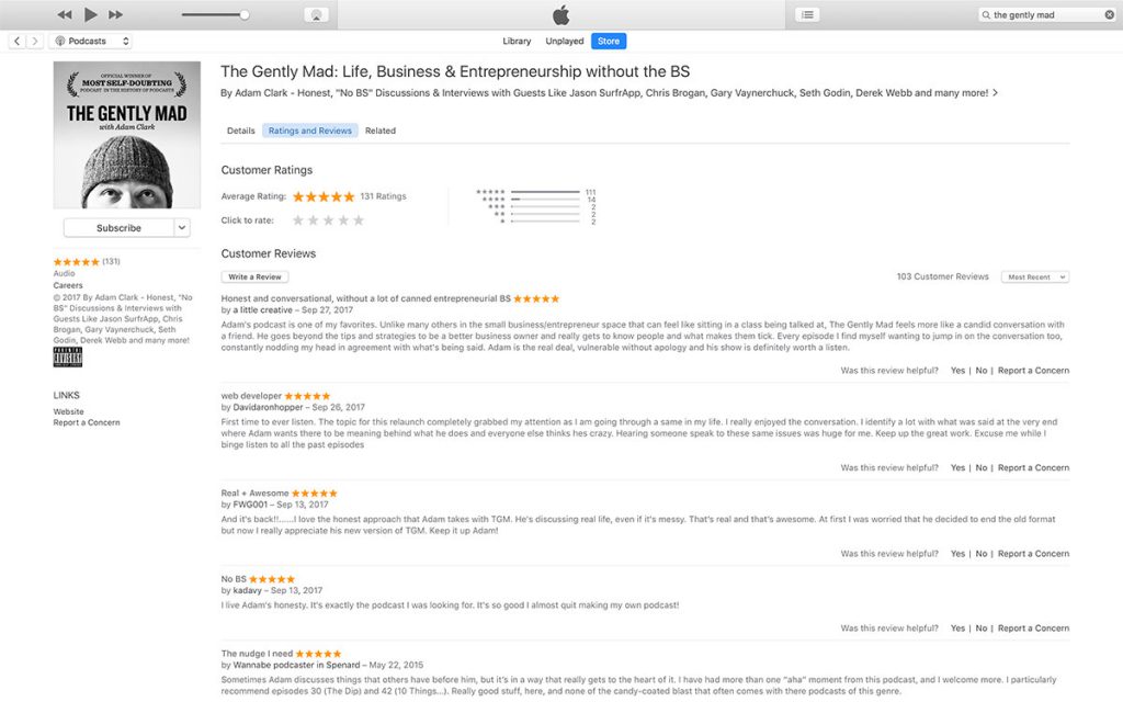 reviews